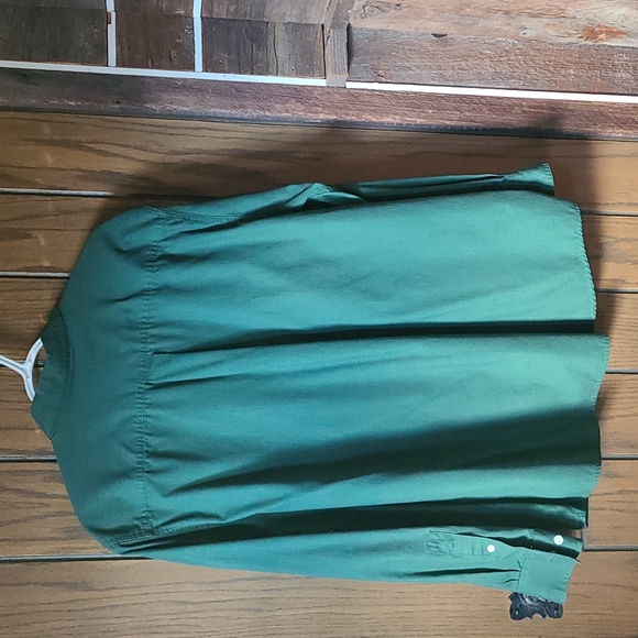 Green button down shirt - Picture 3 of 3